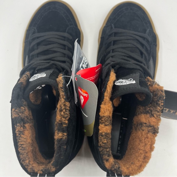 Vans Sk8-Hi Mte Primaloft Black/Gum Shoes VN0A5HZYB9M Men’s Size 8.5 New - Picture 6 of 15